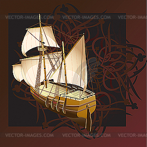 Ship - vector image