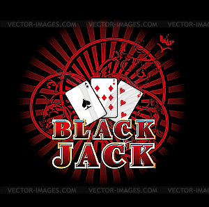 Black Jack - vector clipart