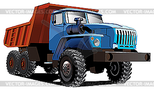 Large Dumper - royalty-free vector clipart