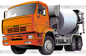 Concrete Mixer - vector image