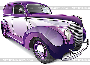 Hot Rod Coupe - vector clipart