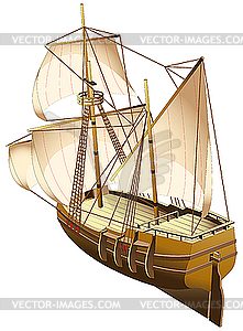 Tallship - vector image