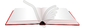 Open book  - vector clipart