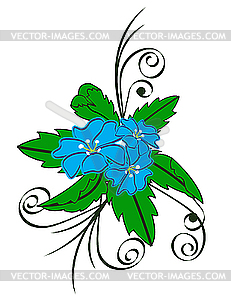 Floral pattern.  - vector clipart / vector image