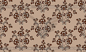 Seamless floral pattern  - vector clip art