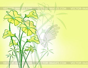 Floral pattern  - royalty-free vector clipart