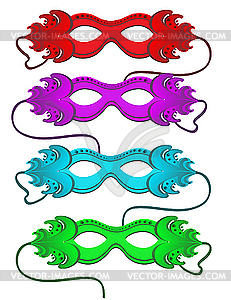 Carnival Masks - vector image