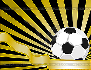 Soccer ball background - vector clipart / vector image