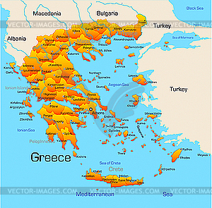 Greece - vector clipart