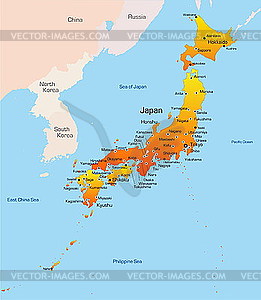 JAPAN - vector clipart