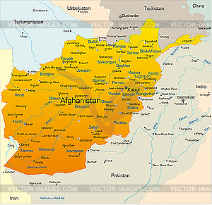 Afganistan - vector clipart