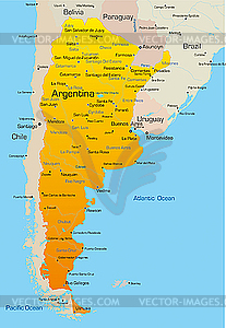 Argentina - vector image