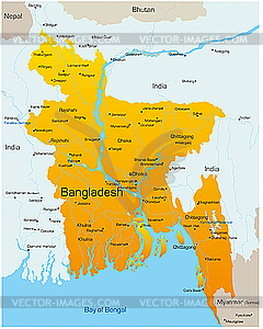 Bangladesh - vector clipart