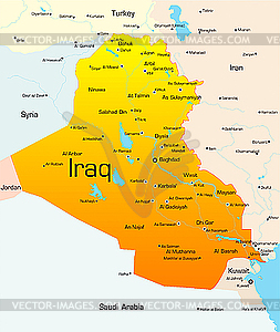 Iraq - vector image