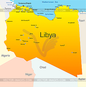 Libya  - vector clipart