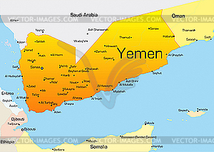 Yemen  - vector image