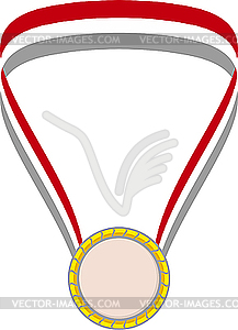 Gold Medal - vector clipart