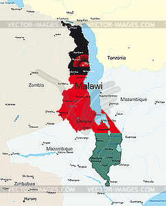 Malawi  - vector clip art