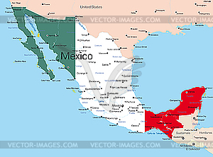 Mexico  - vector clipart