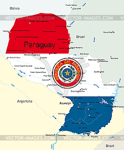 Paraguay  - vector image