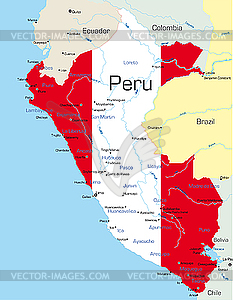 Peru  - vector clipart