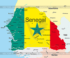 Senegal  - vector clipart