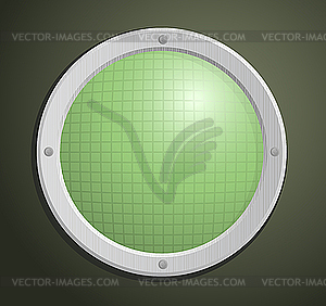 Circular radar - vector image