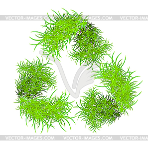 Recycle symbol  - vector clipart / vector image