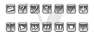 Set of icons - vector clipart