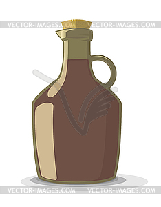 Wine bottle - vector clipart