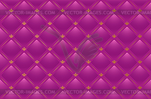 Pink leather background - vector image