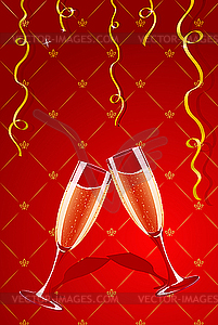 Champagne - vector clipart