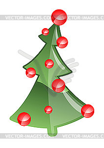 Christmas tree - vector image