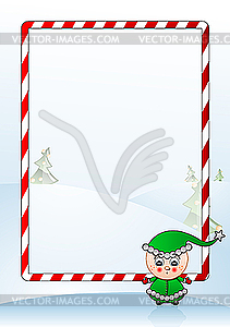 Christmas greeting card - vector clipart