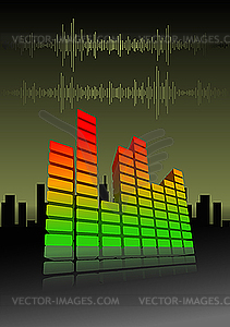 Equalizer bar - vector image