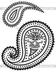 Paisley pattern - vector clipart