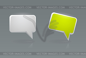Speech bubble icons - vector image