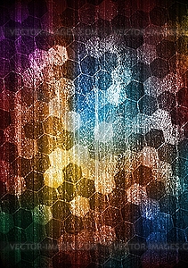 Bright grunge design - vector clipart