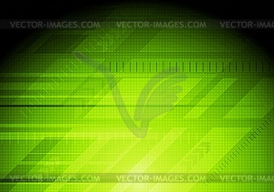 Green hi-tech design - vector clipart