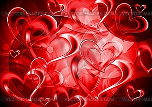 Valentines Day card - vector clipart