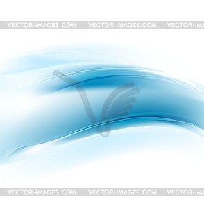 Graphic with blue waves for corporate design - color vector clipart