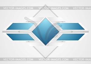 Bright corporate abstract background - vector image