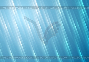 Blue blurred shiny stripes background - vector clipart