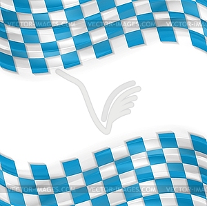 Oktoberfest abstract wavy bright background - vector clipart