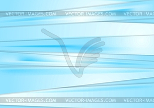 Light blue abstract striped background - vector image