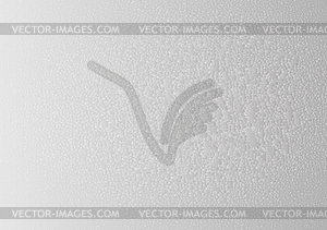 Grey grunge texture background - vector clip art