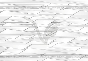 Abstract grey shapes background - vector clip art