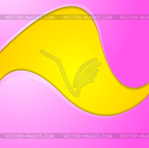 Abstract colorful waves background - vector image