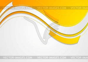 Abstract geometric wavy bright background - vector clipart