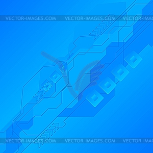 Blue background - vector clip art